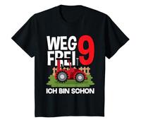 Enfant 9ème Anniversaire Anniversaire Enfant neuvième Anniversaire Tracteur T-Shirt