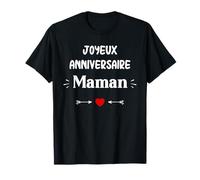Enfant amour Joyeux anniversaire maman T-Shirt