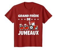 Enfant Annonce du grand frère des jumeaux T-Shirt