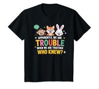 Enfant Apparently We are Together Who Knew Kids Boys Girls T-Shirt