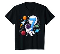 Enfant Astronaute 7ème Anniversaire - Fête d'anniversaire Enfant T-Shirt