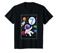 Enfant Astronaute 7ème Anniversaire - Fête d'anniversaire Enfant T-Shirt
