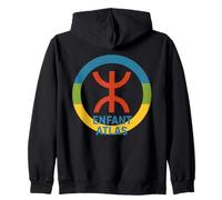 Enfant Atlas Amazigh Roots Tamazight Pride Sweat à Capuche