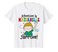 Enfant Attention La Maternelle J'arrive - Maternelle Garçon T-Shirt