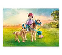 Playmobil 71498 Enfant avec poneys