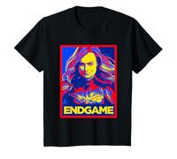Enfant Avengers Endgame Captain Marvel Poster T-Shirt