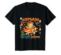Enfant Avion Troisième Anniversaire Petit Aviateur T-Shirt