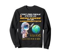 Enfant Beau Gosse Cosmonaute Et Autiste Sweatshirt