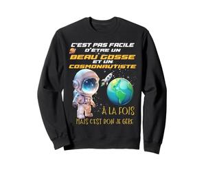 Enfant Beau Gosse Cosmonaute Et Autiste Sweatshirt