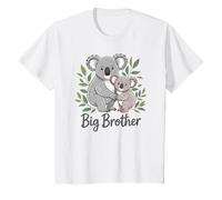 Enfant Big Brother Koala Ours Mignon Animal et Amour fraternel T-Shirt