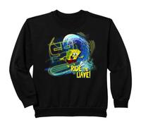 Enfant Bob l'éponge pour Enfants Ride The Wave Surf Classique des années 90 Sweatshirt