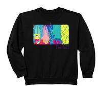 Enfant Bob l'éponge Squarepants Kids Été Surf Plage Vacances Rétro Sweatshirt