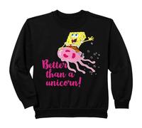Enfant Bob l'éponge Squarepants Kids Squid Unicorn Happy Friends Sweatshirt