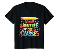 Enfant Bonne Rentrée des Classes Design Coloré Ludique pour Enfants T-Shirt