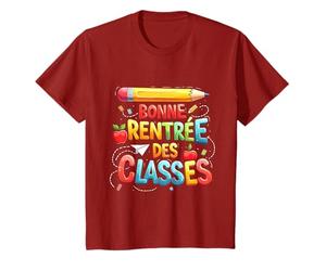 Enfant Bonne Rentrée des Classes Design Coloré Ludique pour Enfants T-Shirt