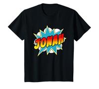 Enfant Boys Jonah Name Bande dessinée Super-héros T-Shirt
