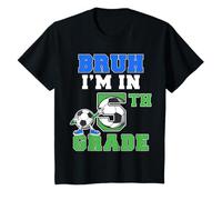 Enfant Bruh, Je suis en 5e année, Retour à l'école, Football de cinquième année pour garçons T-Shirt