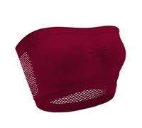 Enfant Cars Women's Sports Bra Big Chest Small Running Shockproof Gathering No Ring Sports Bra Large Fitness Yoga Vest Legging Rouge Et Blanc (Red, XXXXXL)