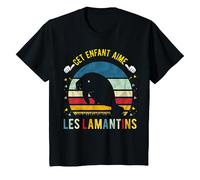 Enfant Cet Enfant Aime Les Lamantins Cadeau Lamantin T-Shirt