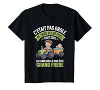 Enfant C'Etait Pas Drôle De Faire des Bêtises Grand Frère Humour T-Shirt