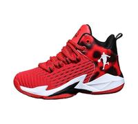 Enfant Chaussure de Basketball, Garçon Sneakers Baskets Enfant Filles Automne et Hiver Graffiti Mode Baskets Basket-Bal pour Chaussures de Sport pour Mixte Jeunes