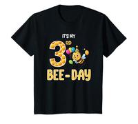 Enfant Chemise 3ème Anniversaire Funny Bee 3 Years Bee Birthday 3 T-Shirt