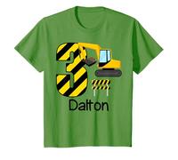 Enfant Construction pour garçon 3e anniversaire Dalton 3 ans T-Shirt