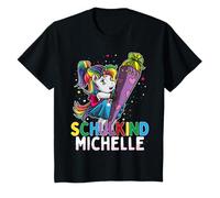 Enfant Cornet d'écolier Licorne Michelle pour Fille T-Shirt