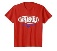 Enfant Coupe du Monde de la FIFA 26 - Couleur de l'équipe de Corée T-Shirt