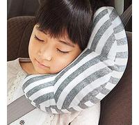 Enfant Coussin de Ceinture Sécurité Voiture Oreiller Appuie Tête Voiture Bébé Oreiller Cervical Avion Protection Siège Auto Housse Coussin Epaule Coussin de Cou Voyage Coussin de Nuque Repose