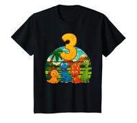 Enfant Cute 3rd Birthday Little Dinosaur Present For Girls Boys T-Shirt