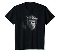 Enfant Cute Chimpanzee Monkey Primate Portrait Chimp T-Shirt