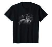 Enfant Cute Chimpanzee Monkey Primate Portrait Chimp T-Shirt