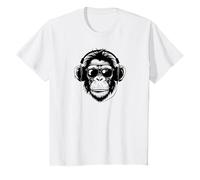 Enfant Cute Chimpanzee Monkey Primate Portrait Chimp T-Shirt