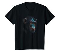 Enfant Cute Chimpanzee Monkey Primate Portrait Chimp T-Shirt