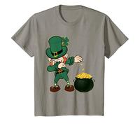 Enfant Dabbing Leprechaun Costume de Saint Patrick pour enfants garçons et filles T-Shirt