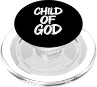 Enfant de Dieu, croyant, Religieux, catholique, adorateur Jésus PopSockets PopGrip pour MagSafe