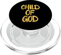 Enfant de Dieu, croyant, Religieux, catholique, adorateur Jésus PopSockets PopGrip pour MagSafe