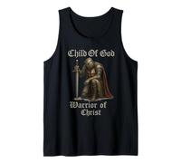 Enfant de Dieu, Guerrier du Christ - Chevalier catholique Débardeur