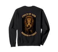 Enfant de Dieu Guerrier du Christ : Fidèle Jésus Sweatshirt