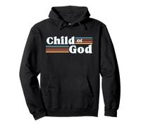 Enfant de Dieu Rétro Foi Chrétienne Vintage Bible Cadeau Sweat à Capuche
