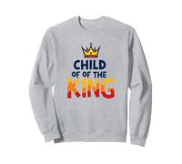 Enfant de la foi chrétienne de King Doodle Crown Sweatshirt