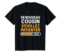 Enfant De Nouveau Cousin 2026 - Annonce Grossesse Bébé 2 À Venir T-Shirt