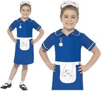 Enfant Déguisement Fille Infirmière Livre Jour Costume Par Smiffys