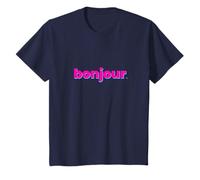 Enfant Design « Bonjour » (pour Les Enfants) T-Shirt