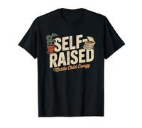 Enfant du Milieu Auto Élevé Humour Fraternel Ordre De T-Shirt