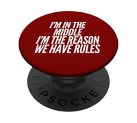 Enfant du Milieu, Je suis la Raison pour laquelle Nous Avons des règles, Famille, frères et sœurs PopSockets PopGrip Adhésif