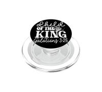 Enfant du Roi Galates 3:26 Design Couronne Royale PopSockets PopGrip pour MagSafe
