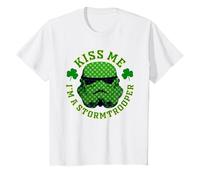 Enfant Embrasse-moi, je suis un Stormtrooper pour la Saint-Patrick, enfants T-Shirt