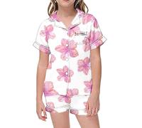 Enfant Ensemble de Pyjama Pyjamas Filles Enfants Mignon Kids Unisex Coton en Doux Coffret Nuit d'hiver pour et GarçOns
